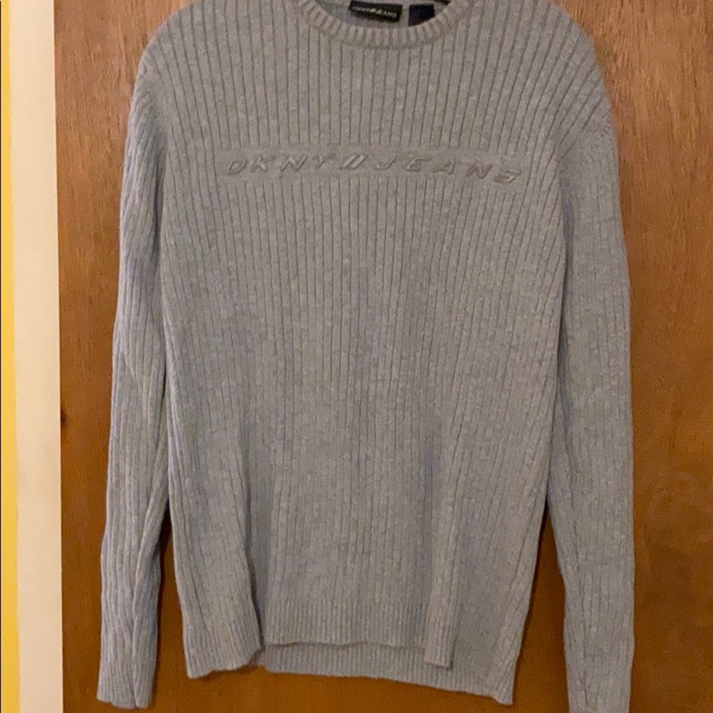 Men’s DKNY cotton ribbed sweater